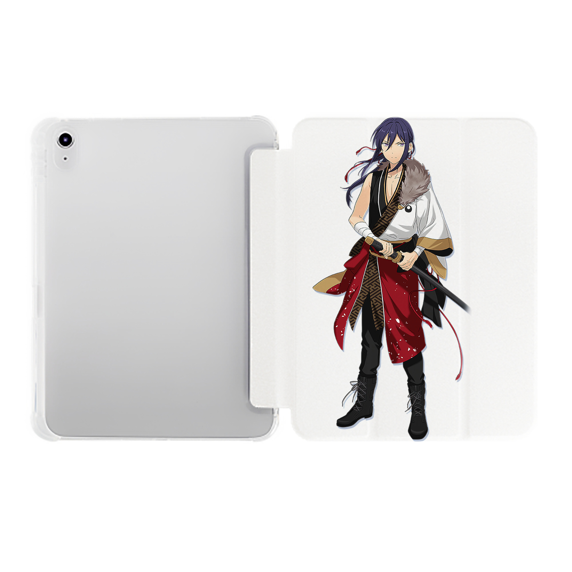 （画像用） あんさんぶるスターズ! Ensemble Stars IPad ケース ペン収納付き 三つ折りスタンド PUレザー×シリコン 対応機種9.5/10.5/10.9インチ